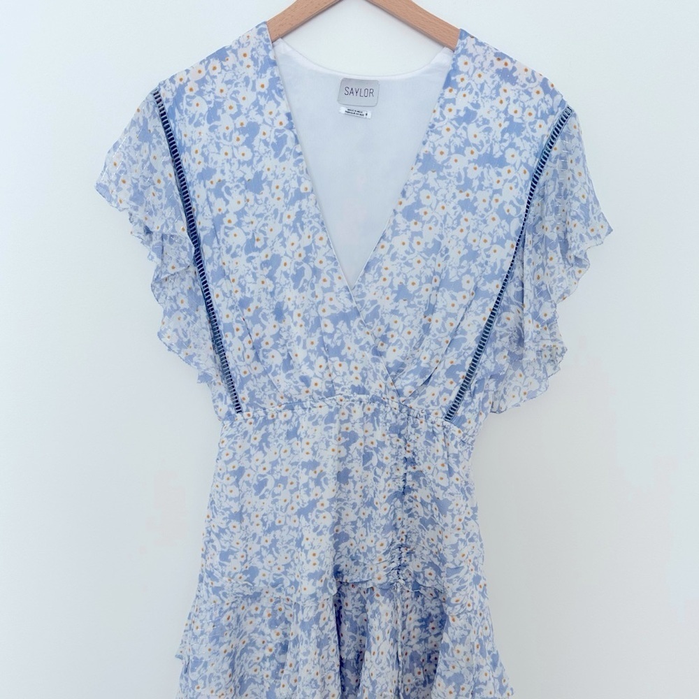 SAYLOR Marina Floral Mini Dress - Picture 4 of 12